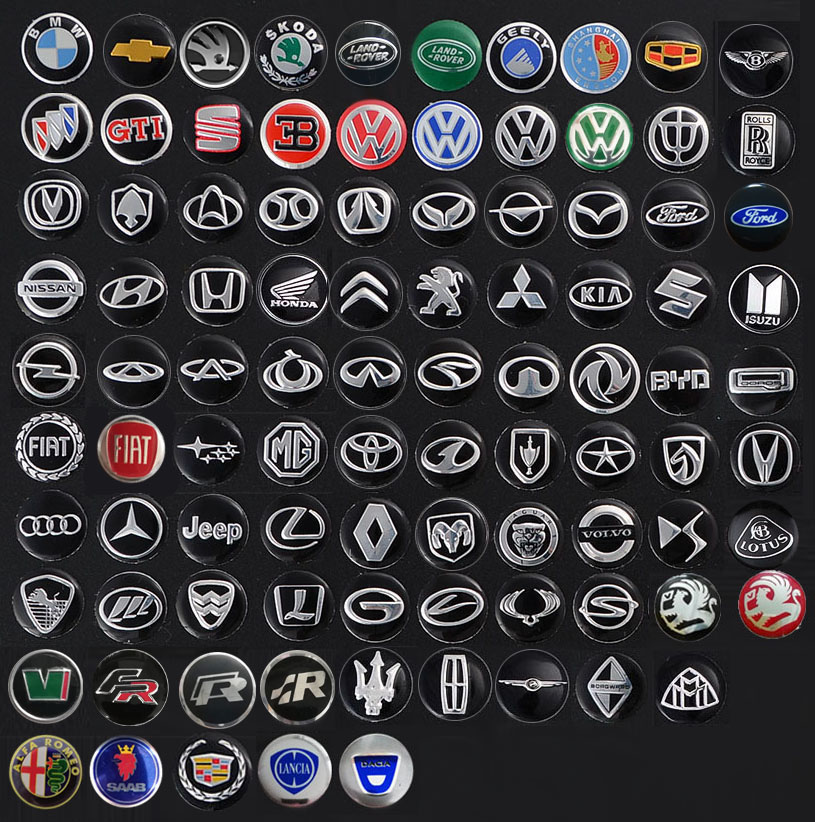 14mm 3D metal car key logo sticker car key badge  - 副本